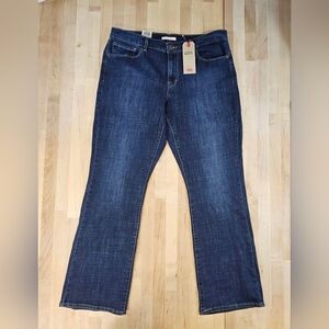 Levis Classic NWT Bootcut Jeans Womens Size 16 33 x 33 Inseam Medium Blue Denim